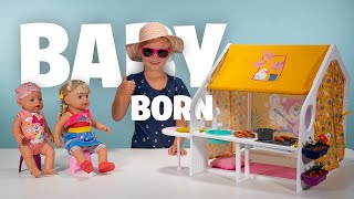 Unboxing BABY born Spielhaus Weekend Haus mit Anna - Smyths Toys Superstores DE screenshot 3