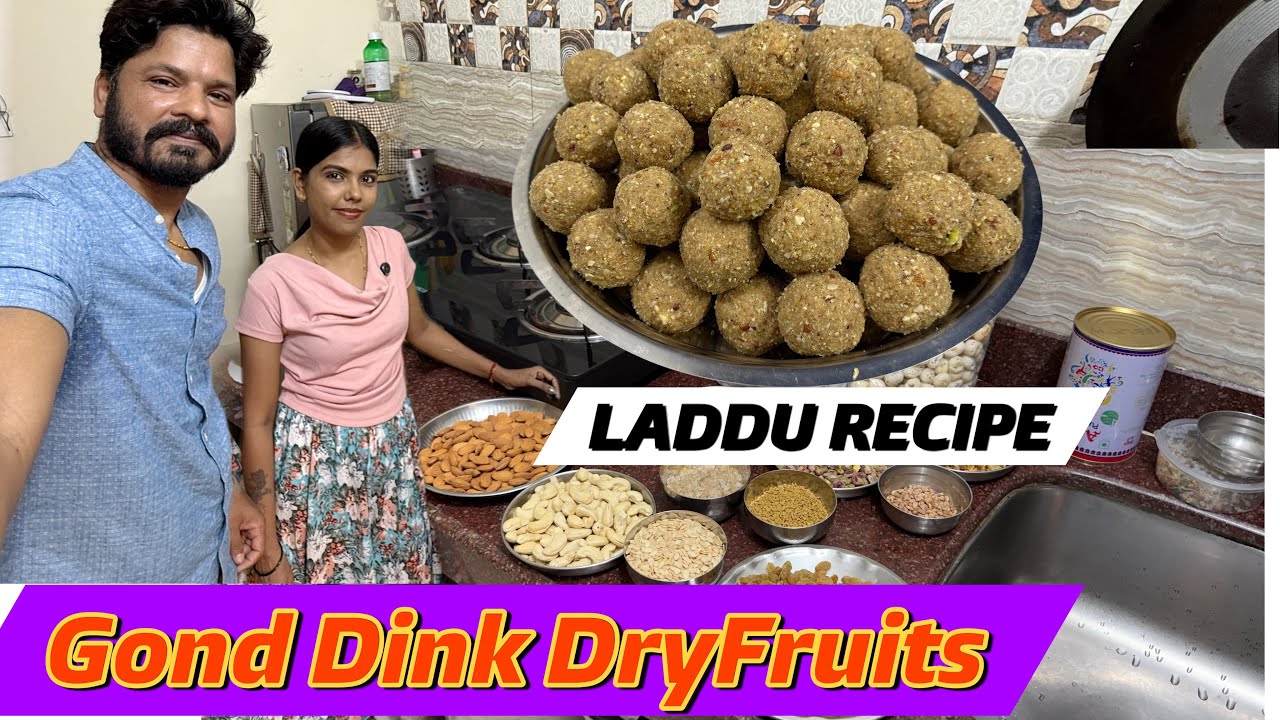 Gharat Banvale 5kilo Dryfruits Ladoo 😍 Perfect ladoochi Recipe Pramanasobat @AshwinVlogs 