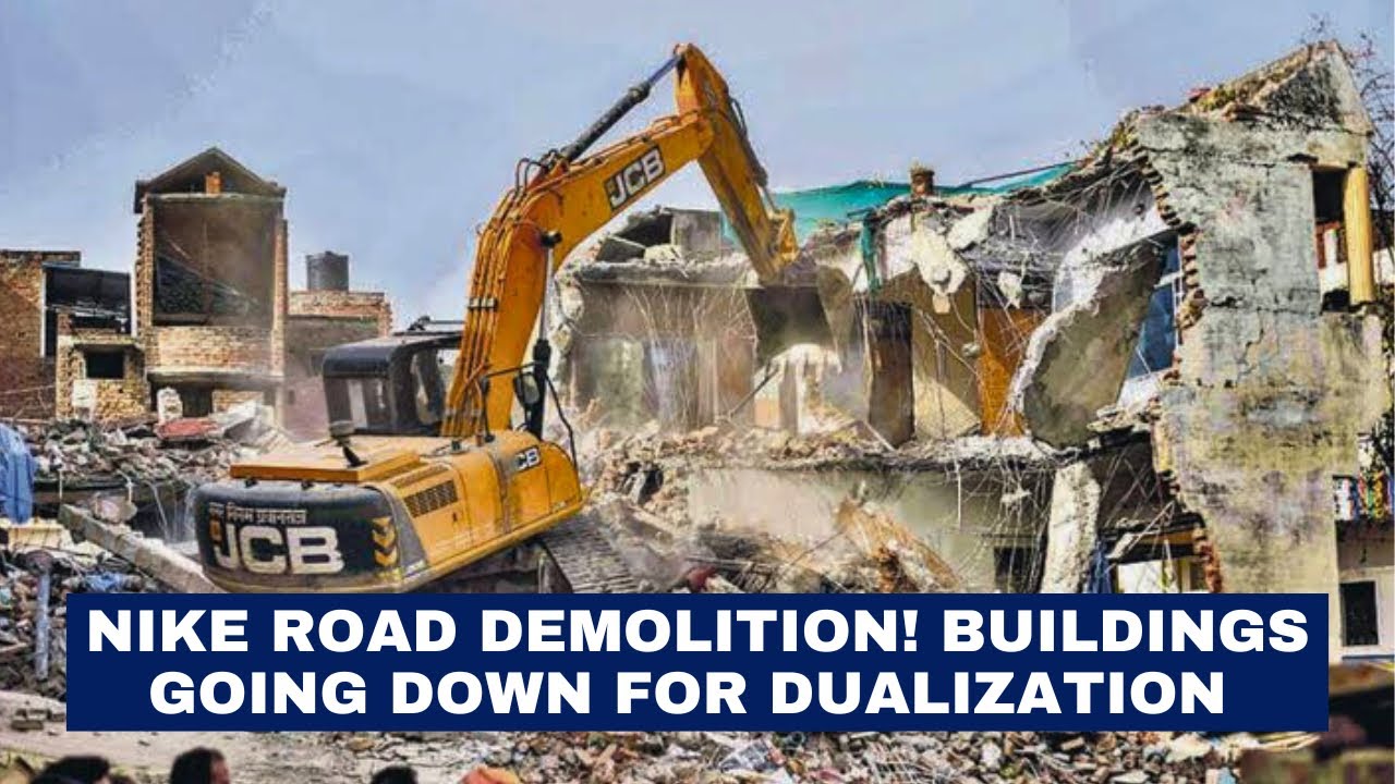 Nike Road Demolition: Road Dualization Progress + Physical Allocation At Maic Estate