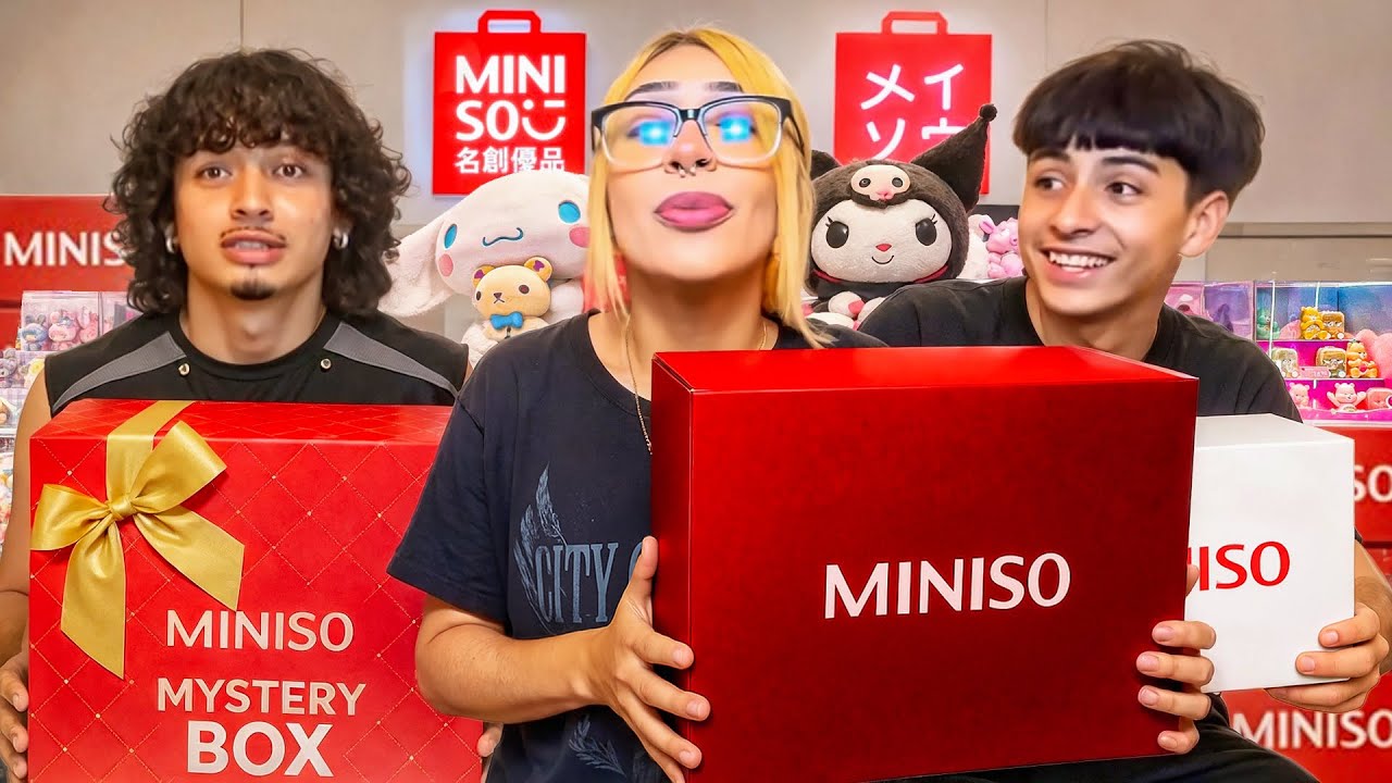 WE BOUGHT EVERY BLIND BOX FROM MINISO