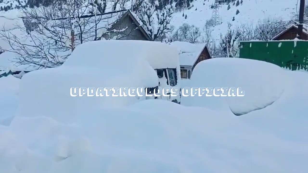 Zojila Updates:- Snow Avalanche Hits at Sonamarg Bridge tonight, 28-Jan.2026 