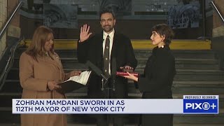 Zohran Mamdandi sworn in as NYC mayor