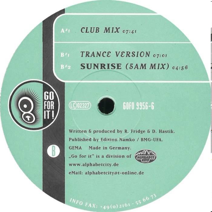 Fridge - Angel (Trance Version)