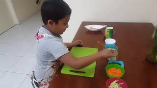 Sushi Sandwiches by Chef Jace Kids Cooking Class Sushi Sandwiches