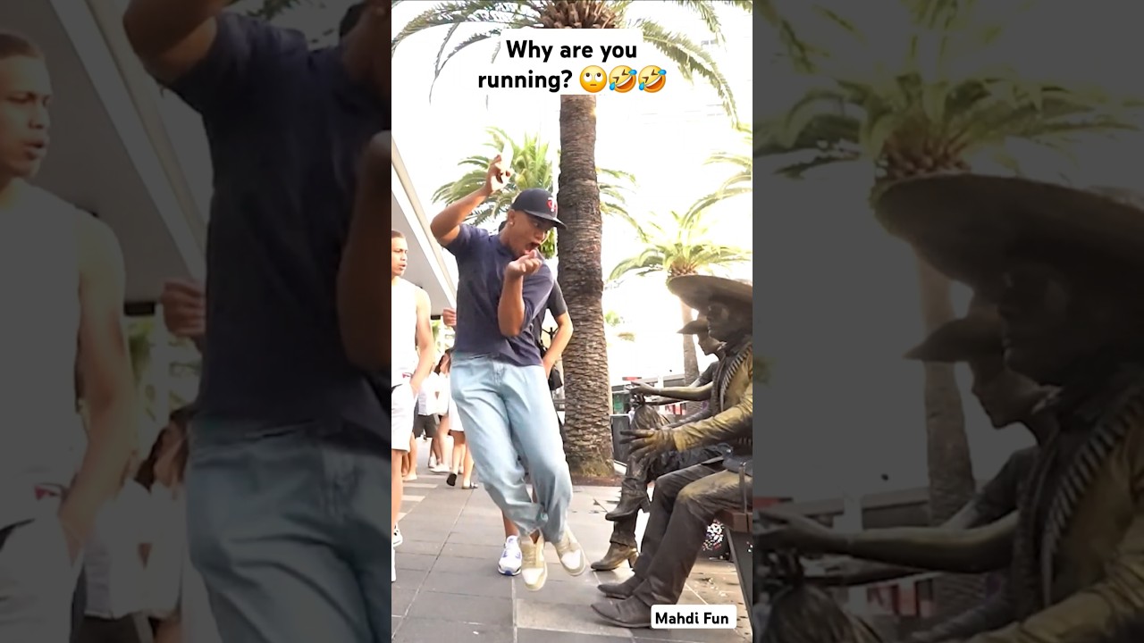 Why are you running? 🤣 