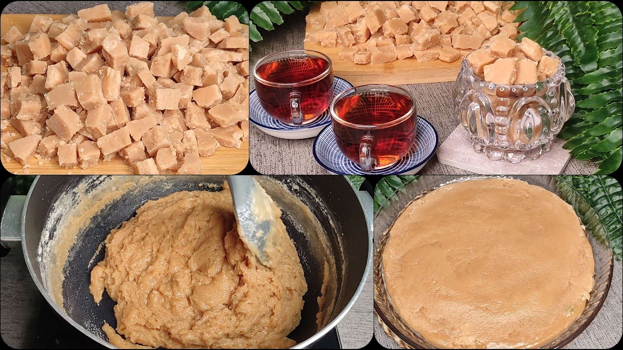 طرز تهیه آبنبات شیری (قند ونبات خانگی)به روش ساده _ یکبار امتحان کنی پای ثابت قندون شما میشه