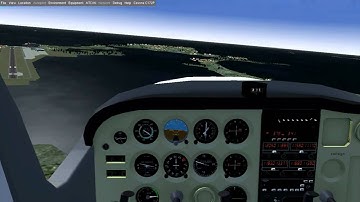 Flightgear: Cessna 172p Takeoff and Landing Tutorial