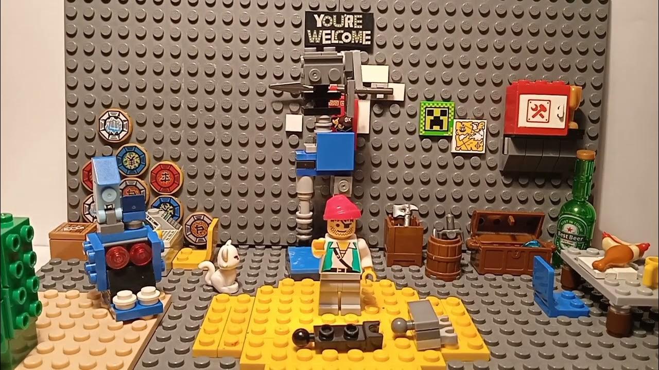 Делаю Олд Бонни из лего - YouTube