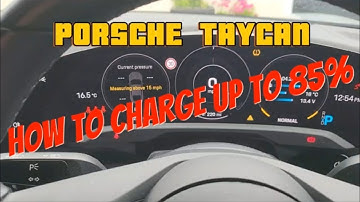 Porsche Taycan - Charge to 80-85%, But Why