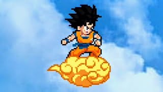 Goku test Sprite animation! (Stick nodes)