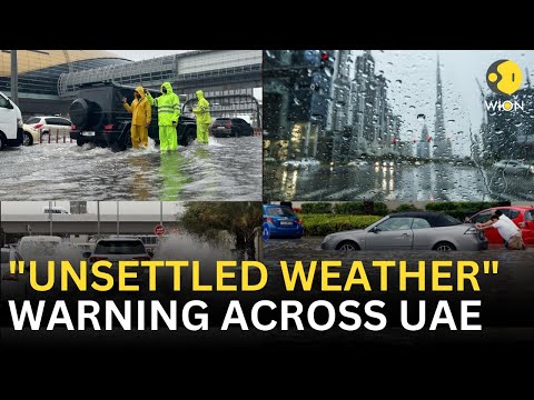 UAE FLOODS LIVE: Dubai gets two years&#39; worth of rain in 24 hours | WION LIVE