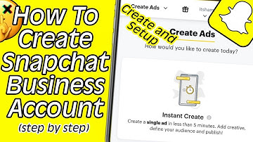 How To Make A Business Snapchat Account | Snapchat For Business