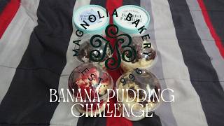 Magnolia Bakery Banana Pudding Challenge