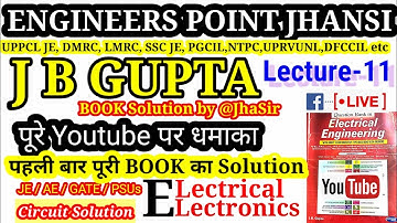 JB GUPTA Solution {Lecture-11} Dc basics and Network