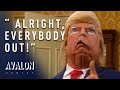 Donald trump leaves the white house  spitting image  avalon comedy