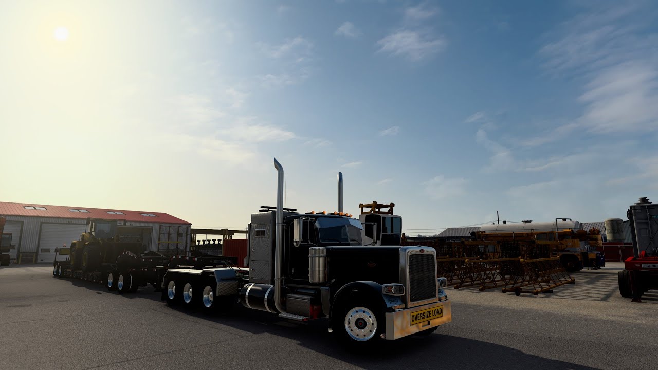 Heavy Haul Challenge with Peterbilt | Realistic Graphics & ReShade