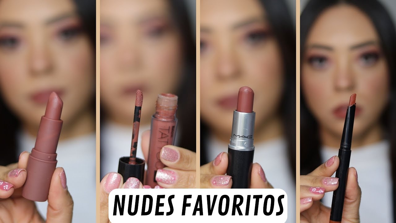 TOP 8 BATOM NUDE MAIS LINDOS DA MINHA COLEÇÃO