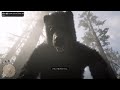 Red Dead Redemption 2  Bear Attack First Person