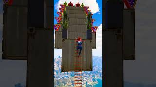 GTA 5 Ragdoll Spiderman Jumping Into Pool (Euphoria Physics/Ragdolls) #115