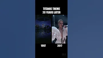 Titanic Theme 1997 Vs 2017 20 YEARS LATER Titanic Celinedion Myheartwillgoon 90s Thenvsnow 