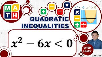Solving Quadratic Inequalities (Part 1)