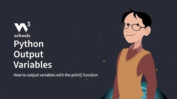 Python - Output Variables with print() - W3Schools.com