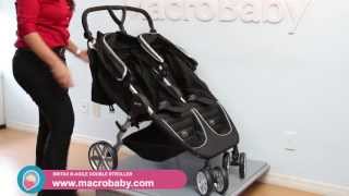 forsvar besejret Synslinie MacroBaby - Britax B-Agile Double Stroller - YouTube