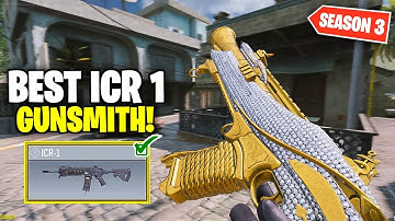 Best ICR 1 Gunsmith Loadout/Class Setup | Fast ADS + No RECOIL & High ACCURACY! (S3) CODM