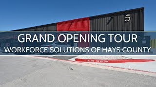 Workforce Center Tour: New Workforce Solutions of Hays County