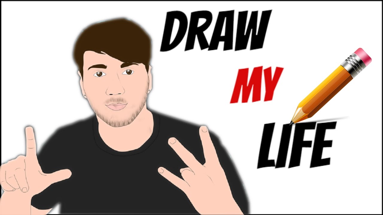 DRAW MY LIFE ! Disegno la mia vita ! SPECIALE 50.000 ISCRITTI ...
