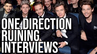 One Direction Ruining Interviews And Being Insane