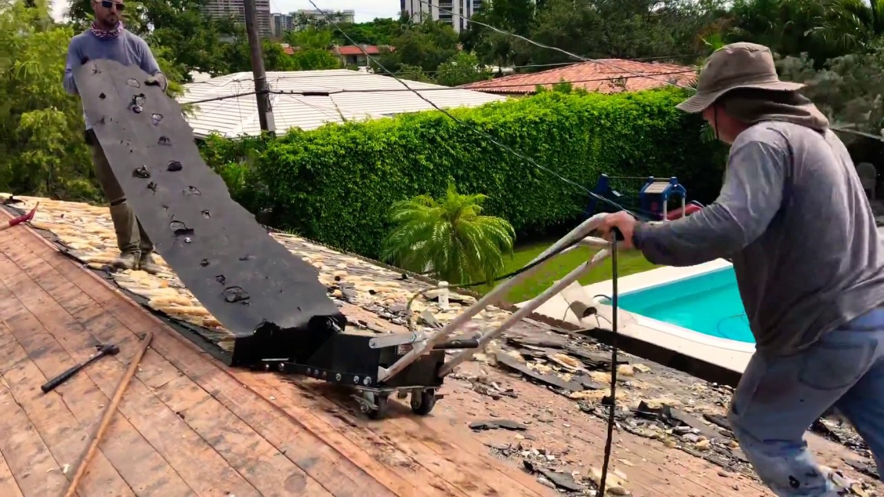 ReRoof made easy with the Rapid Roof Remover YouTube