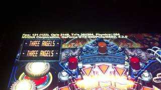 FUTURE PINBALL - Three Angels (Attract Mode) FPS GPU Test