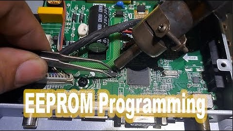 LED TV not turning on. (EEPROM programming)