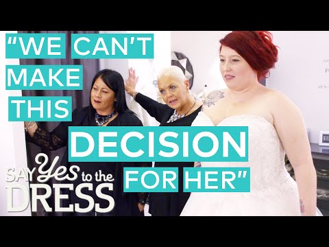 Indecisive Bride Doesn't Trust Her Own Opinion & Struggles To Pick A Dress | Curvy Brides' Boutique