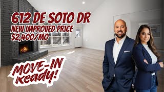 For Lease in DeSoto TX 3 Bed Home w Large Backyard Dallas Rental USA