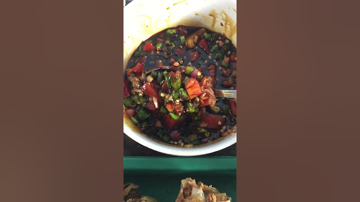 SAMBEL KECAP SAMA IKAN GORENG UDAH MANTAP BANGET
