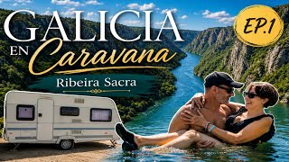 La Ribeira Sacra nos robó el corazón 💚 | Galicia en Caravana EP.1