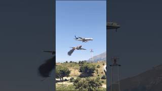 747 Attempts a Last-Second Landing Near a Bridge