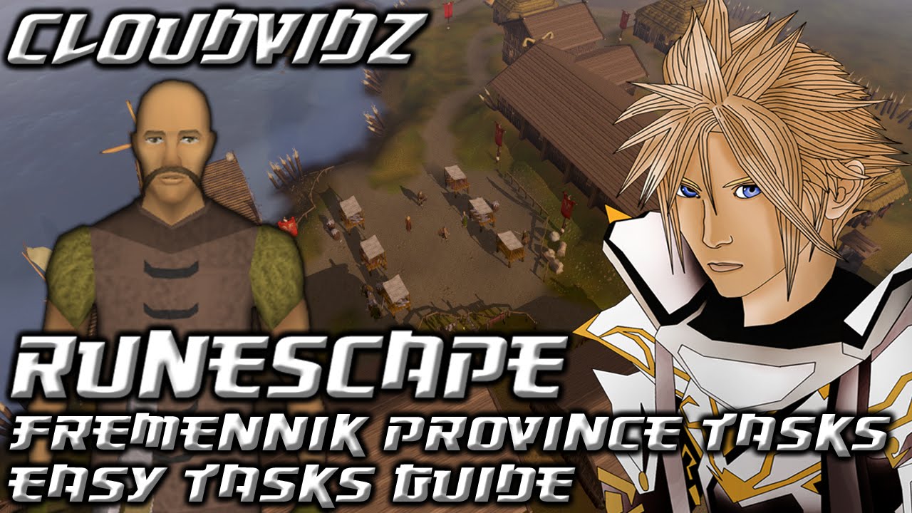 Runescape Fremennik Province Easy Tasks Guide HD - YouTube