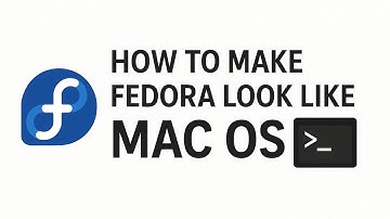 How to make fedora look like mac os automated bash script, single click Installer