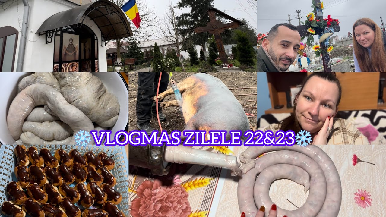 VLOGMAS 2025🎄Zilele 22&23|La biserica|Cumpărături|La 👼🏻 nostru|Activități și pregătiri de sărbători 