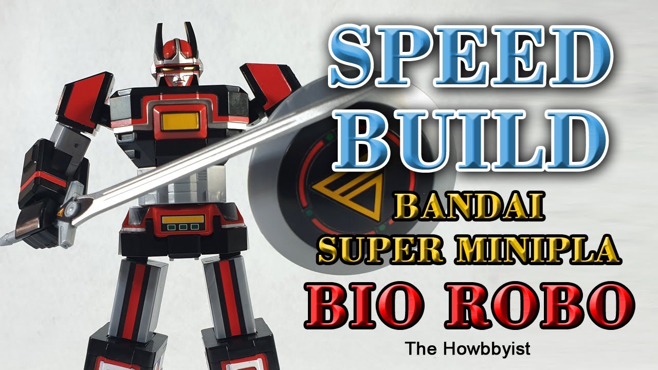 Speed Build: Bandai Super Minipla Bio Robo - YouTube