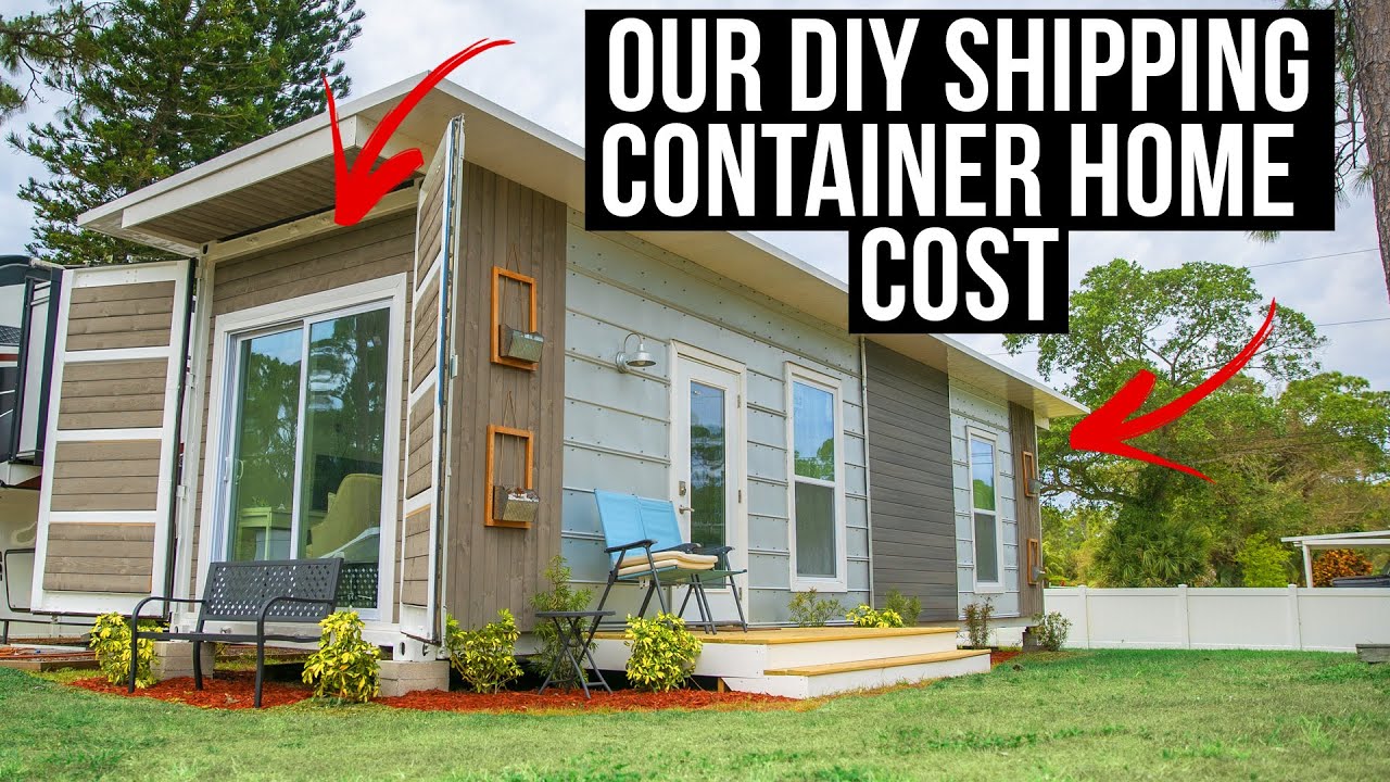 Metal Framing container home, simple step by step, also construction costs!  