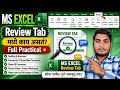 MS Excel Review Tab मध्ये काय असतं? Full Practical @pankajchahande #excel #exceltips #viralvideo