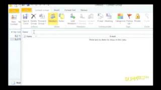 Create an e-mail distribution list (or contact group) in outlook to
save time. this video shows how a group; when you're ready send e...
