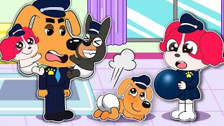 Papillon Have a Baby - Labrador 's Nightmare ? | Sheriff Labrador Police Animation by Night Ninja (Pj Masks) 5,187 views 3 days ago 1 hour, 7 minutes