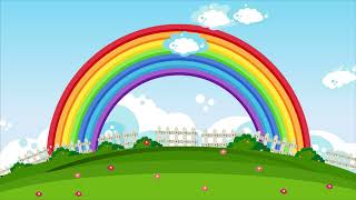 FREE RAINBOW BACKGROUND VIDEO Animation NO COPY RIGHT | VIDEO Animasi BACKGROUND PELANGI