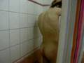 Emil in the shower