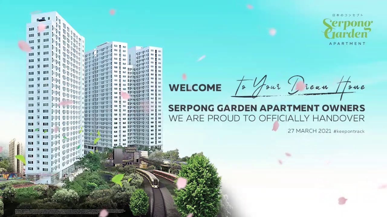 Handover Open House Event Serpong Garden Apartment Youtube